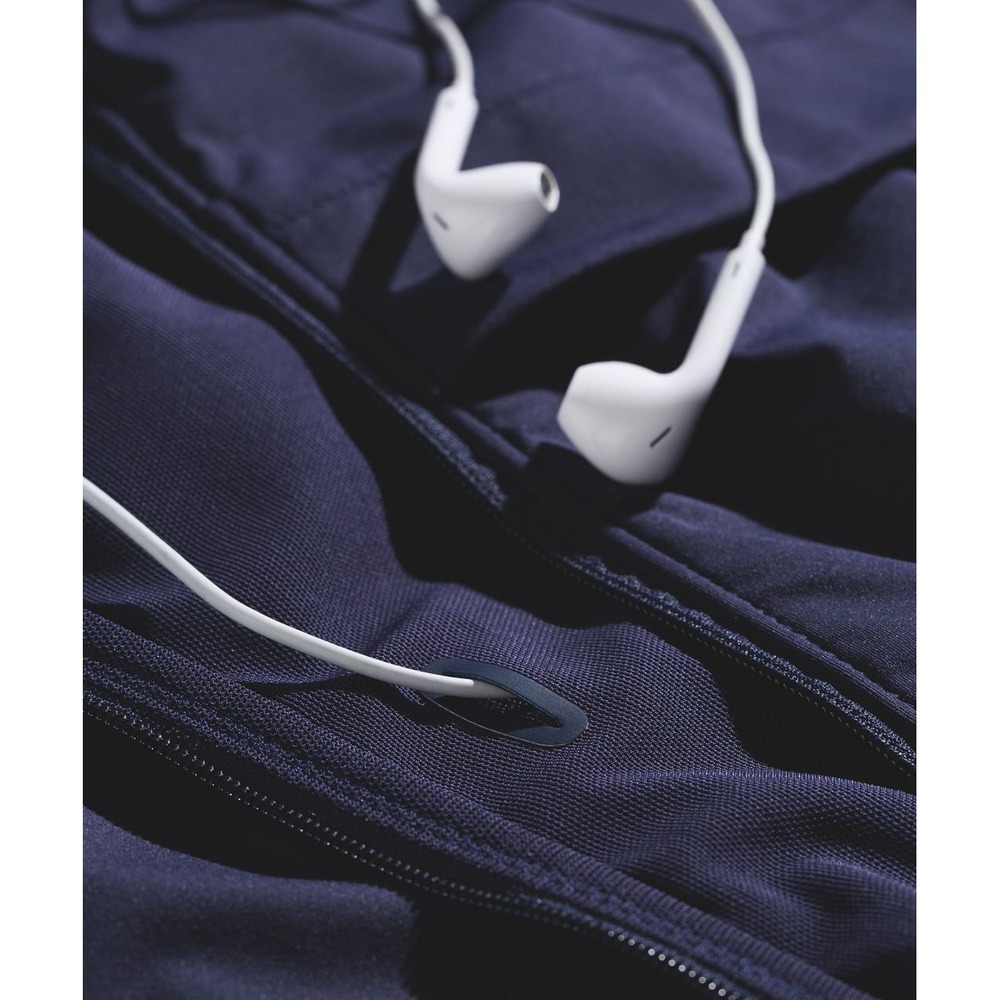 Lululemon Kicking Asphalt Jacket Midnight Navy Blue Full Zip Size 8 Hooded Light - Picture 16 of 16